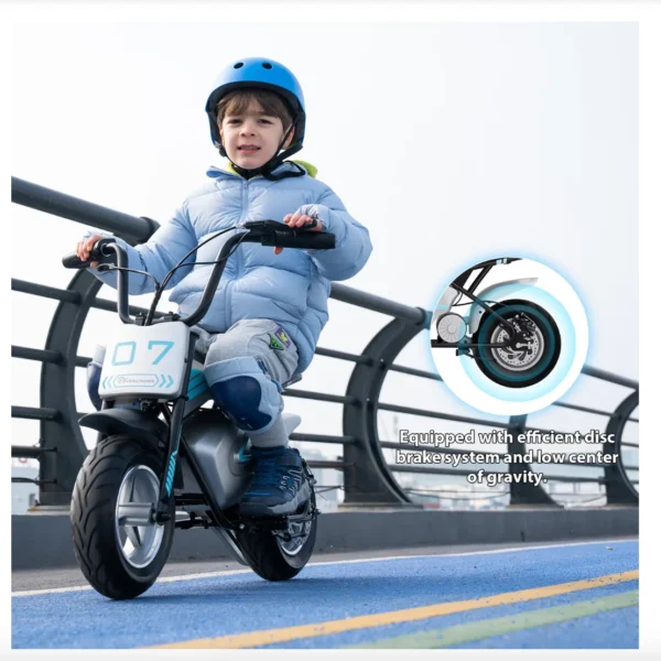 EVERCROSS EVO7M Kids Electric Motorcycle 300W – Ride-On Electric Bike for Ages 3–12