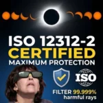 1 to 5 Pack Solar Eclipse Glasses – ISO 12312-2 Certified Safe Viewing Shades UK 2026