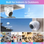 ZOSI 5MP PoE CCTV Security Camera System 4K NVR Kit Night Vision 2-Way Audio - Image 4