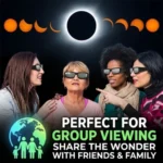 1 to 5 Pack Solar Eclipse Glasses – ISO 12312-2 Certified Safe Viewing Shades UK 2026 - Image 2