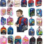 Boys Girls Kids Childrens School Backpack Junior Novelty Character Rucksack Bag