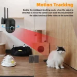 5G 1080P Wireless WiFi Outdoor CCTV PTZ Security Camera 5X Zoom Night Vision - Image 4