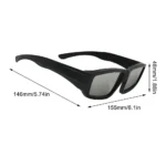 1 to 5 Pack Solar Eclipse Glasses – ISO 12312-2 Certified Safe Viewing Shades UK 2026 - Image 6