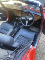 Triumph Spitfire Classic British Convertible Sports Car Red Vintage Roadster - Image 3