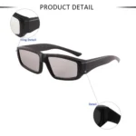 1 to 5 Pack Solar Eclipse Glasses – ISO Certified Safe Sun Viewing Shades UK 2026 - Image 2