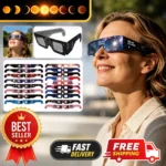 10x Solar Eclipse Glasses CE ISO Certified – Safe Sun Viewing UK Aug 12th 2026