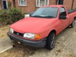 Ford P100 Pick-Up Classic Retro Utility Truck – Used Red Pickup - Image 2