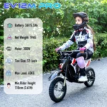 EVERCROSS EV12M PRO 300W Electric Ride-On Motorcycle for Kids – Off-Road Mini Dirt Bike
