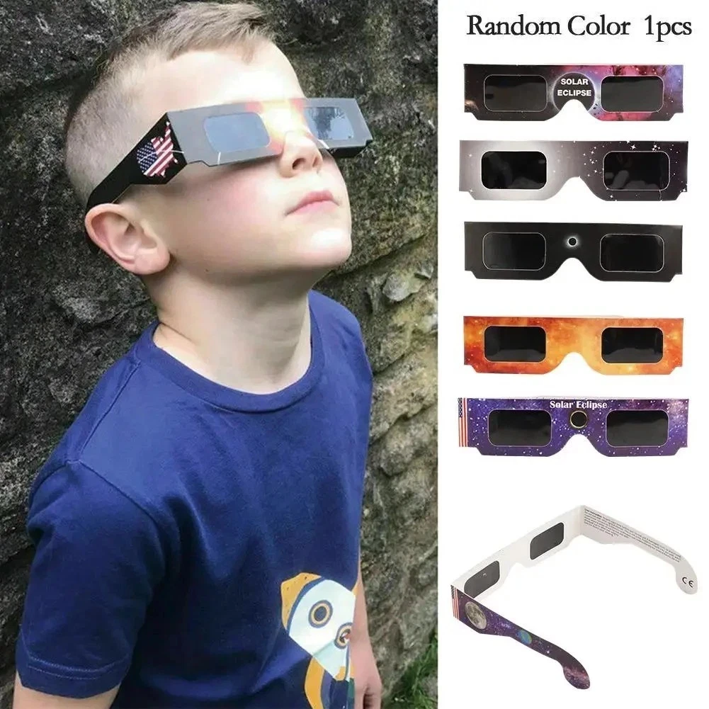 s-l1600 50 Pack Solar Eclipse Glasses – CE ISO 12312-2 Certified UV Protection for Safe Sun Viewing - Image 1