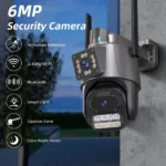 8MP 4K Wireless WiFi PTZ CCTV Camera Outdoor IP66 Security Camera - Image 3