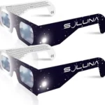Soluna Solar Eclipse Glasses 2 Pack – CE & ISO Certified Made in USA Viewing Glasses
