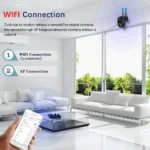 5G 1080P Wireless WiFi Outdoor CCTV PTZ Security Camera 5X Zoom Night Vision - Image 3